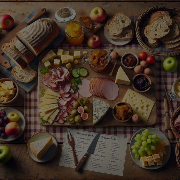 How to Craft a Perfect Ploughman's Lunch with Homemade Chutney and Pickles?