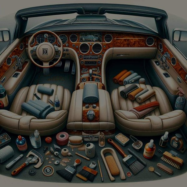 What Are the Best Techniques to Detail and Protect the Interior of a Rolls-Royce Phantom?