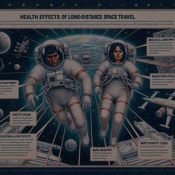What Are the Health Effects of Long-Distance Space Travel on Astronauts?