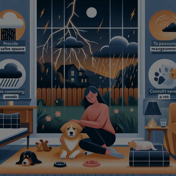 What Are the Best Tips for Managing a Dog's Fear of Thunder and Fireworks?