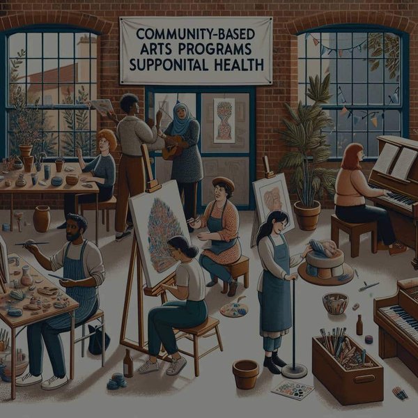 How Can Community-Based Arts Programs Support Mental Health in the UK?
